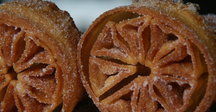 7. Frutas de sartén