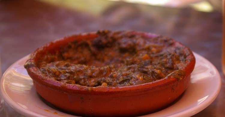 1. Garbanzos con espinacas