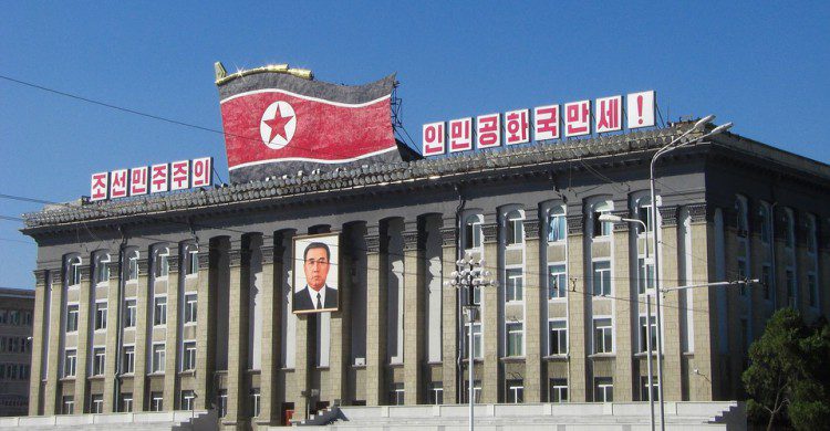 Edificio en Corea del Norte
