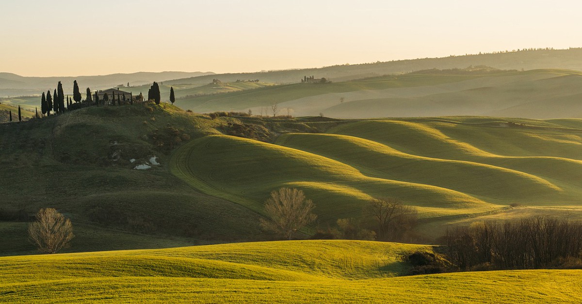 Paisaje en Toscana