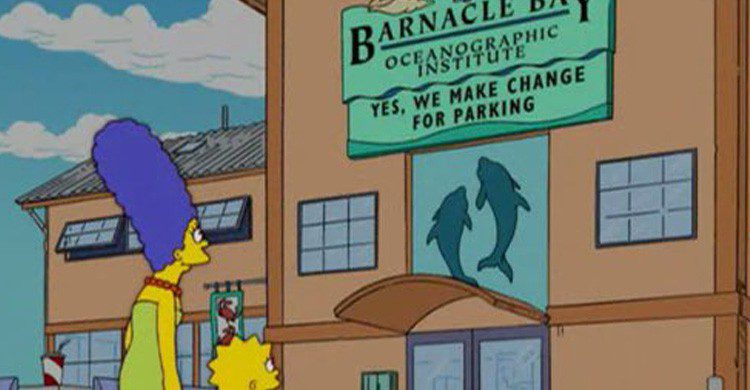 Barnacle Bay, una de las localizaciones de Los Simpson (Promocional)