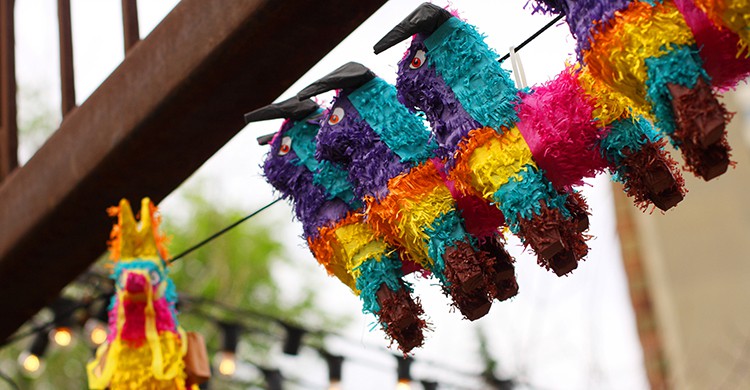 Decoración para la fiesta del 5 de mayo en los EE UU