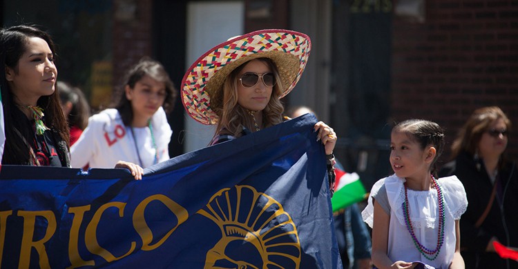 Celebración del 5 de mayo en los EE UU