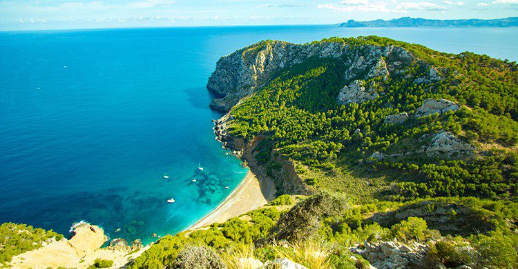 Vistas de Coll Baix, Mallorca