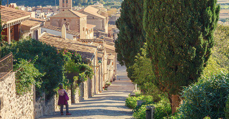 Una calle de Pollença