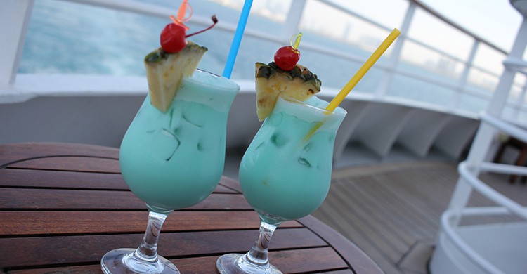 Bebidas en un crucero