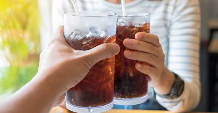imagen bebidas azucaradas con gas