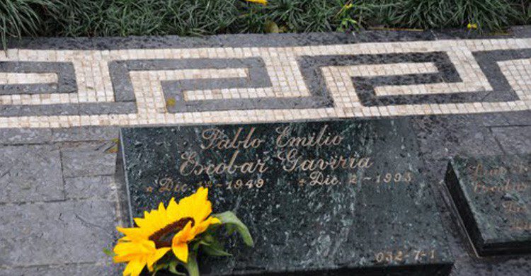 La tumba de Pablo Escobar en Montesacro (Fuente: co.geoview.com)