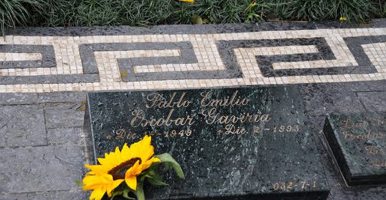 La tumba de Pablo Escobar en Montesacro (Fuente: co.geoview.com)
