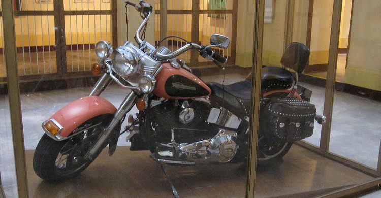 La Harely Davidson que se muestra en el Museo de la Policía de Bogotá (Fuente: Stefan Krasowski / Flickr)