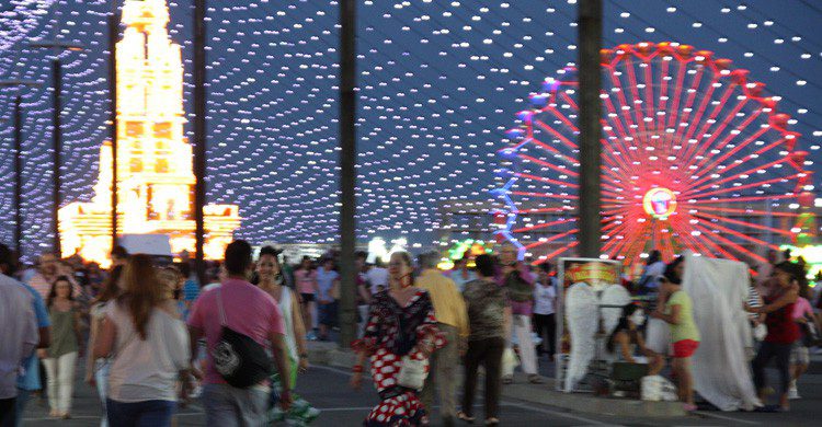 La ruta de caseta en caseta, un imprescindible en la Feria de Córdoba (Fuente: Agnes Gautier / Flickr)