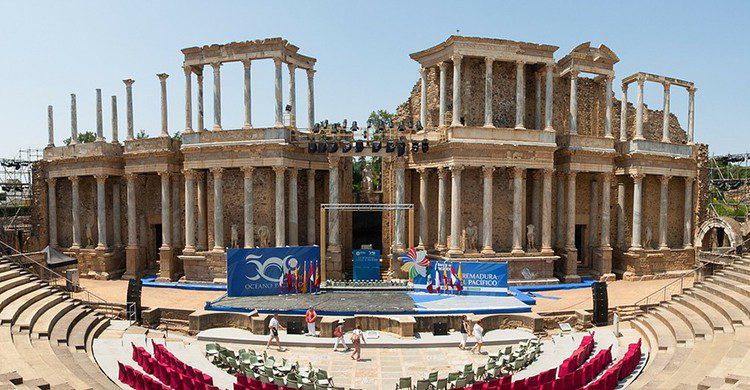 El teatro romano de Mérida