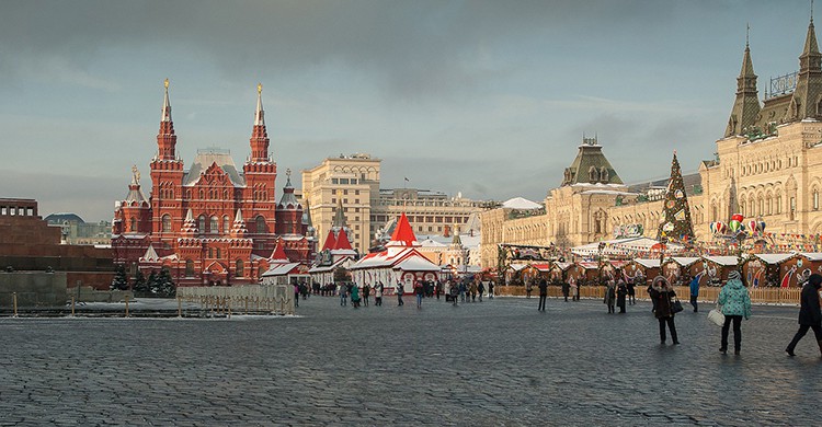 La Plaza Roja de Moscú