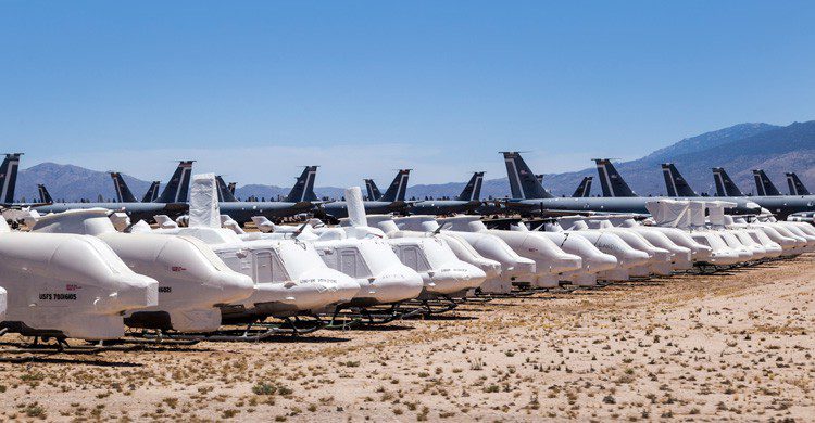 qué les pasa a los aviones cuando ya no se usan