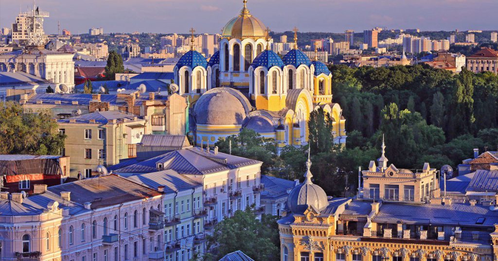 imagen catedral Volodymyrky Ucrania Kiev