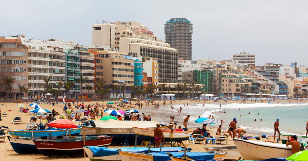 imagen playa Canteras LasPalmasCanaria