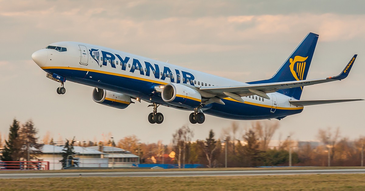 Ryanair celebra sus mil millones de visitas con vuelos a 19,90€