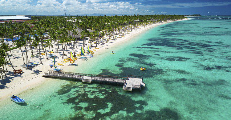 Aguas cristalinas en Punta Cana. (iStock)