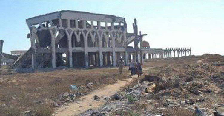 Aeropuerto de Gaza en Palestina (Fuente; @ejaazmohammed en Instagram)