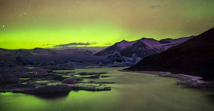 La espectacular aurora boreal de Islandia (Fuente: Andres Nieto Porras / Flickr)