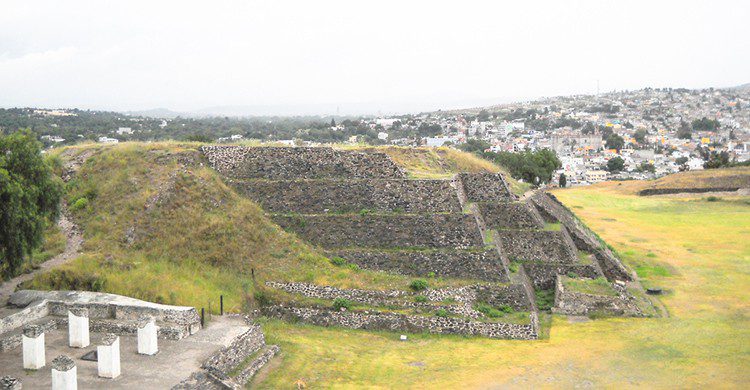 Tula de Allende, una de las pirámides en México