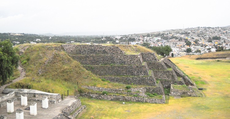 Tula de Allende, una de las pirámides en México