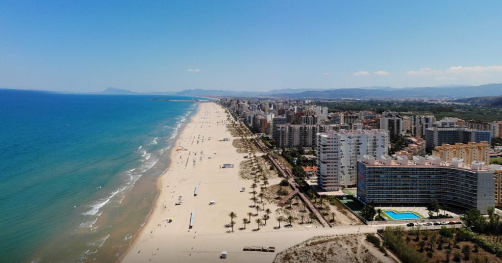 imagen playa L'Ahuir Gandia
