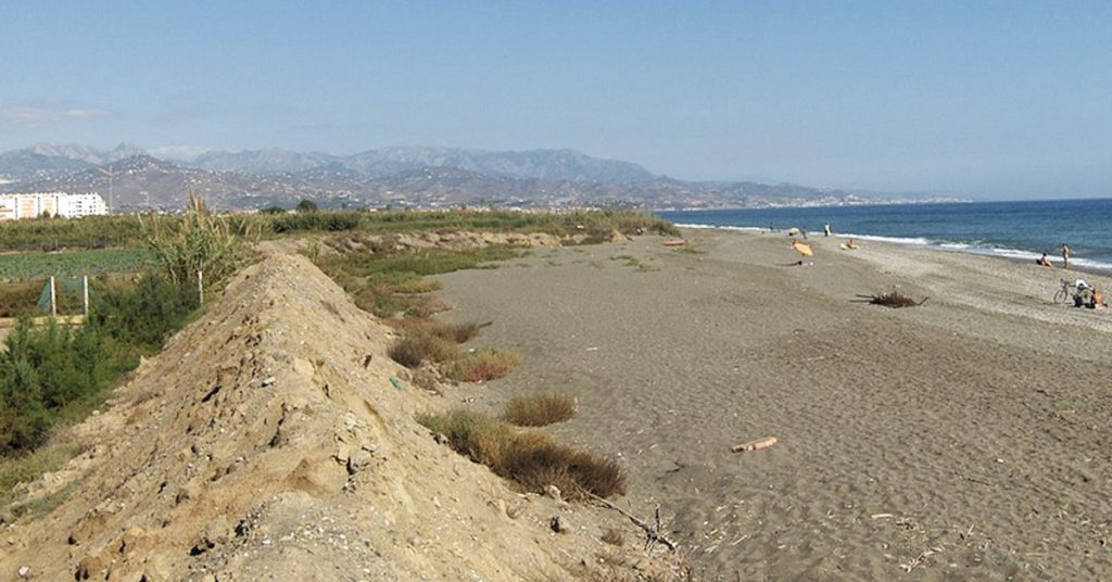 imagen playa de Almayate