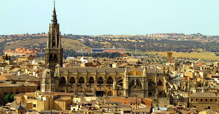 Vistas de la catedral de Toledo