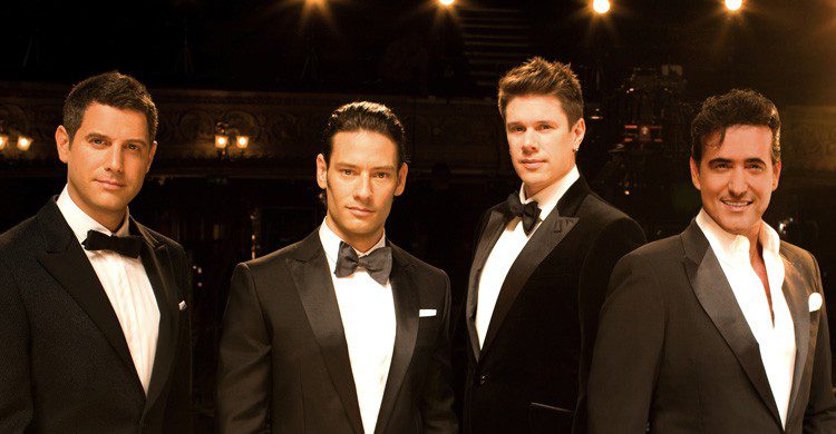 El grupo Il Divo (Fuente: Wikimedia)