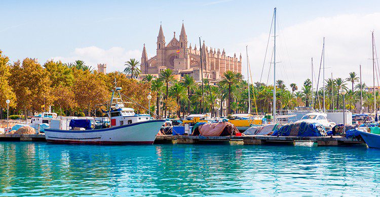 Palma de Mallorca es uno de los destinos preferidos para viajar en julio (iStock)