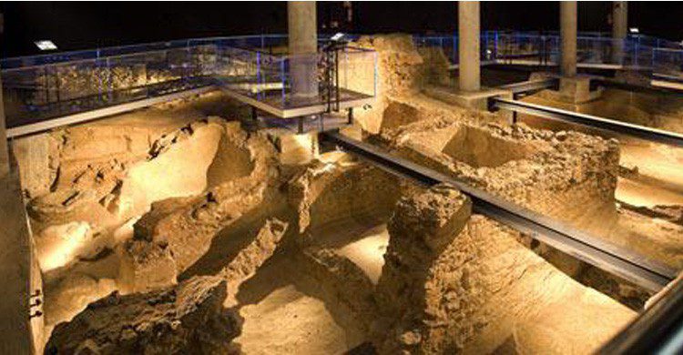 El yacimiento de Gadir en Cádiz (Fuente: spain.info)