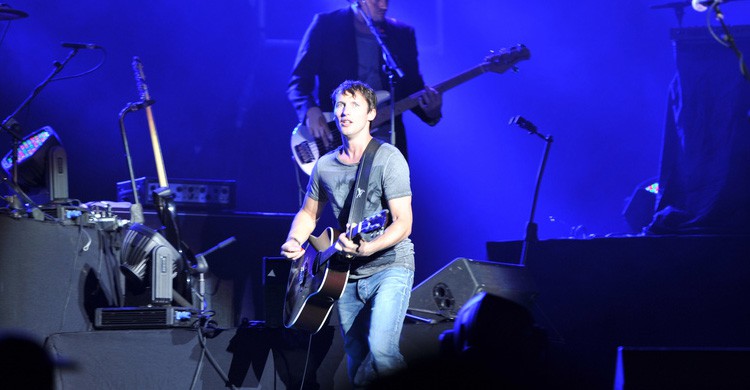 El cantante James Blunt (Fuente: squashimono / Flickr)