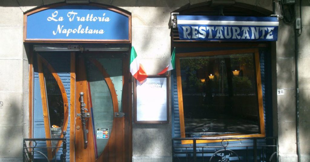 Imagen de La Trattoria Napoletana, en Bilbao (Facebook de La Trattoria Napoletana)
