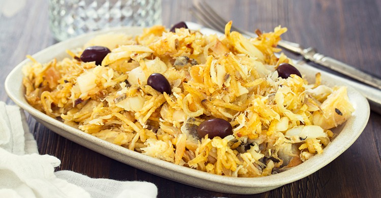 Bacalhau à Bráz (iStock)
