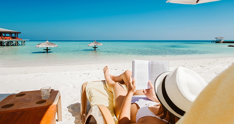 reservar sitio en la playa