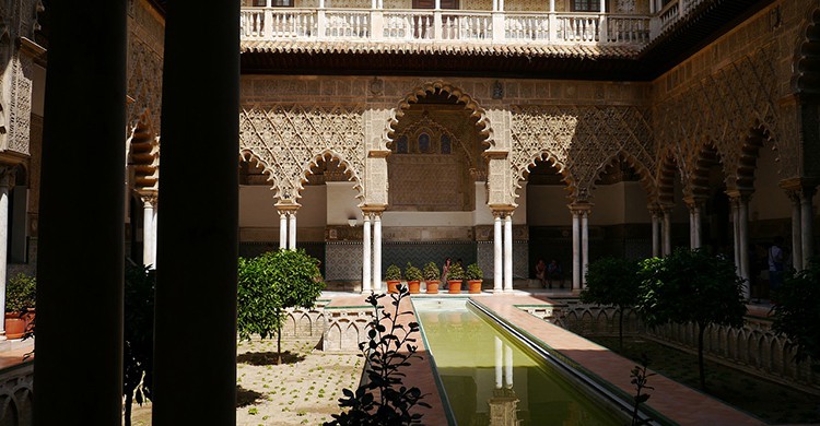 Otro monumento imprescindible el Alcázar de Sevilla (Pixabay)