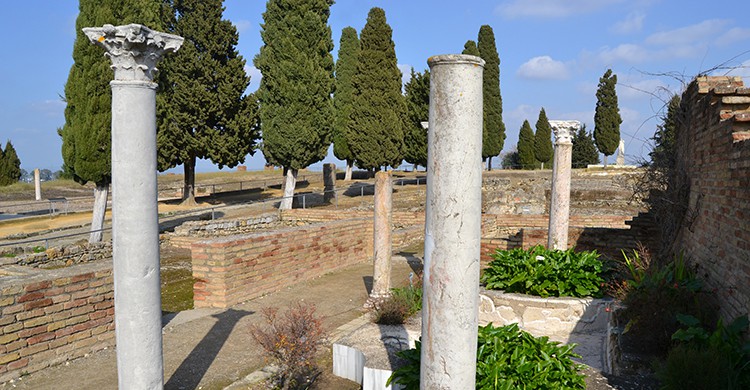 Conjunto arqueológico Itálica (Wikimedia Commons)