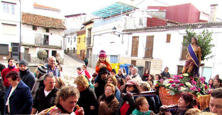 Piornal en el Valle del Jerte (Fuente: Flickr / Biblioteca Virtual Extremadura)