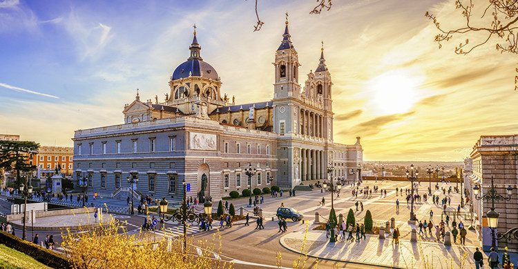 Precioso atardecer en la capital española, Madrid (Istock)