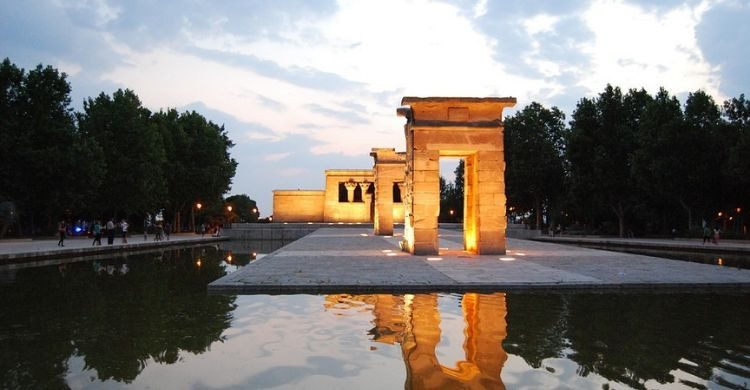 Templo de Debod de Madrid (pixabay)