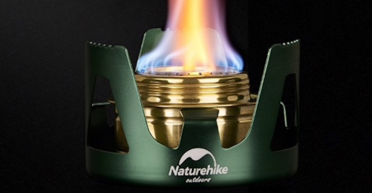 Mini quemadores portátiles Naturhike (Aliexpress).