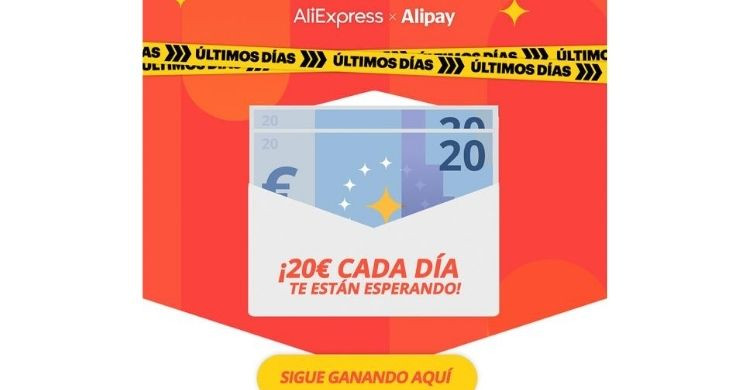 Bonus Alipay (AliExpress)