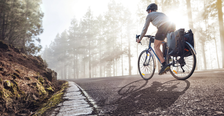 El cicloturismo es una excelente opción para conocer los alrededores y mantenerse activo al mismo tiempo