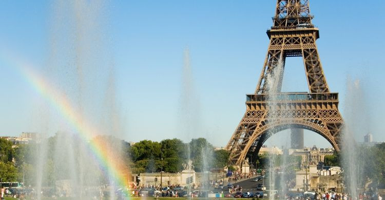 Trocadero es uno de los lugares más icónicos de la ciudad (Adobe Stock)