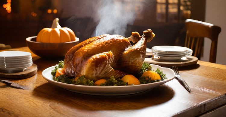 El pavo es el plato principal (Adobe Stock)