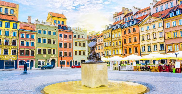 Centro histórico de Varsovia (Adobe Stock)