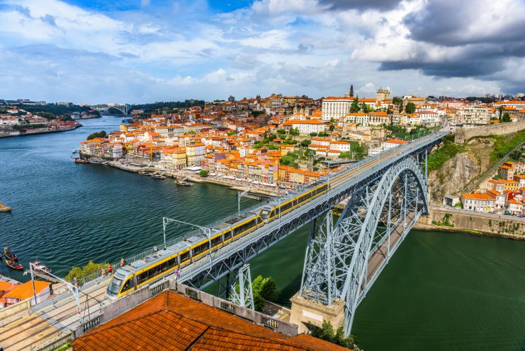 Puente de Oporto, Portugal. Evento