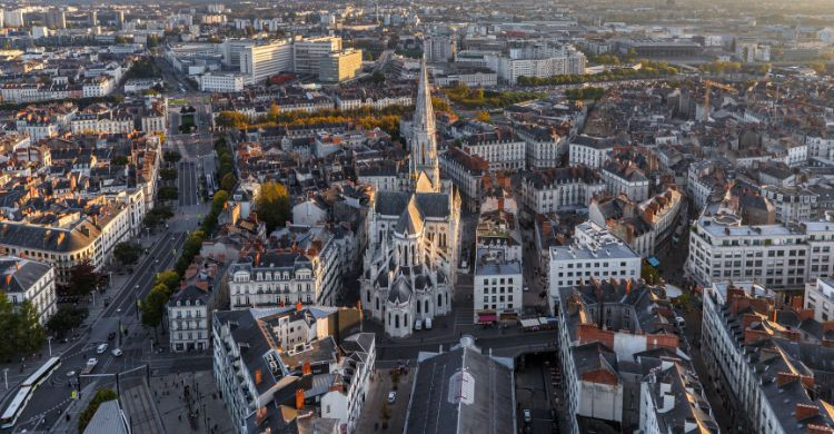 Vistas aéreas de Nantes (Adobe Stock)