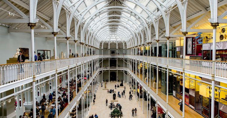 Gran Galería del Museo Nacional de Escocia. (Adobe Stock)